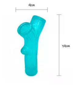 Brinquedo Mordedor Galho Interativo para Cães Cachorros com Apito Todas Raças - comprar online