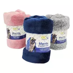 Manta Elo Pet Diversas Cores e Estampas