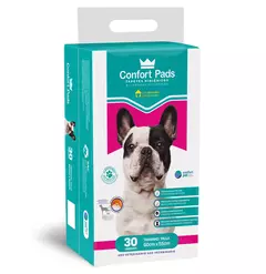 TAPETE HIGIENICO CONFORT PADS 60X55 C/ 30 UND