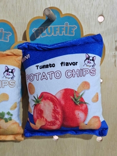 Cachorro Batata Frita Brinquedo Pelúcia - comprar online