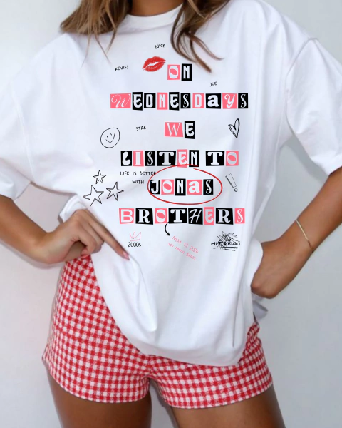 Camiseta Jonas Brothers Tour vers2