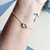 Pulseira com Zircônia Oval Pink - comprar online