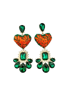San Antonino gotas cristal verde