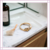 Anillo cuadros baño laminado 18k - comprar en línea