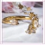 Anillo luna estrella ajustable oro Laminado-18k - comprar en línea