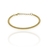 Bracelete Rígido Corda banhado a ouro 18K
