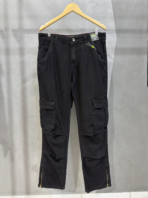 Calça Cargo CityDenim - Preta