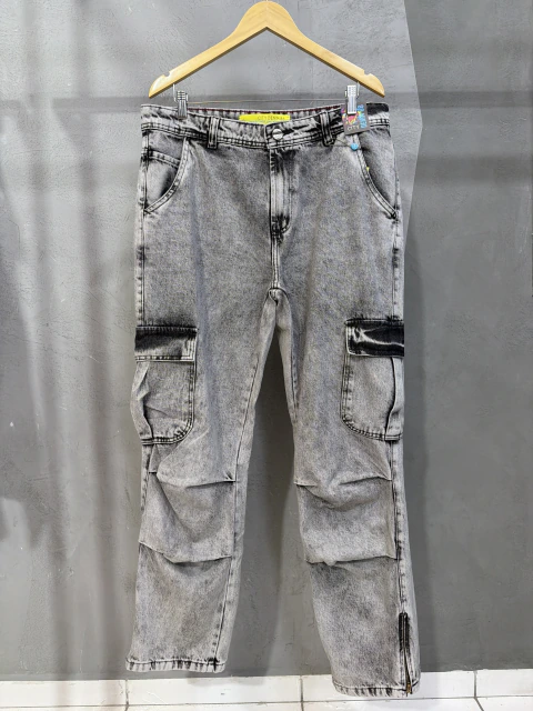 Calça Cargo CityDenim - Cinza