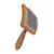 Rasqueadeira Pet Curva Grande Com Bolinha - Lança Bicho - comprar online