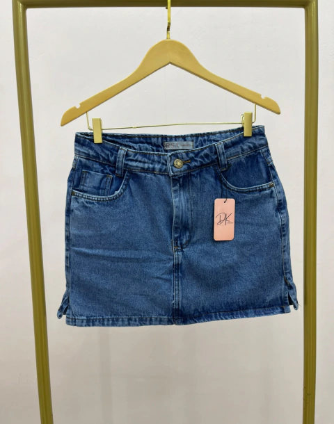 Shorts Saia Jeans Claro
