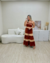 Imagem do Vestido Ariel - Marrom E Bege