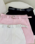 Shorts Alfaiataria com cinto Rosa - comprar online