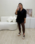 Camisão Linho Preto - comprar online