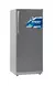 FREEZER VERTICAL 230L BRIKET GRIS