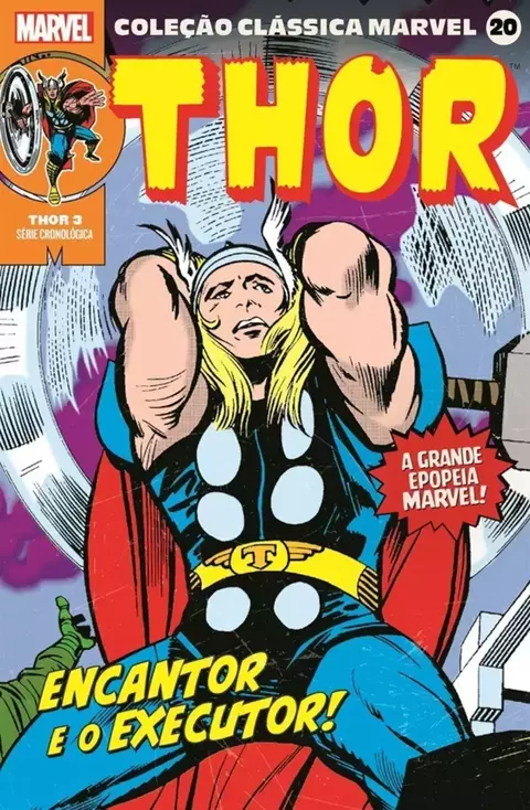 COLEÇÃO CLÁSSICA MARVEL VOL. 20 - THOR VOL. 3