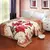 Cobertores para camas de Casal, macio, quente, Faux Fur, Mink Throw, - Top123