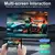 TV Stick Android 12 ATV, 2.4G e 5G, Controle com Assistente de Voz na internet