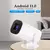 Mini Projetor Portátil, Android 11,WiFi 6, 1080P na internet