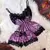 Pijama de veludo decote em v feminino, lingerie sexy, desgaste do sono, camisola Bow Shorts, pijamas quentes - comprar online