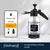 Pulverizador De Espuma De Bomba De Mão Com 3 Tipos De Bicos, Canhão De Espuma Pneumático, Neve Car Wash Spray Garrafa, Limpeza Da Janela Do Carro, 2L - comprar online