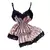 Pijama de veludo decote em v feminino, lingerie sexy, desgaste do sono, camisola Bow Shorts, pijamas quentes - comprar online