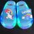 Chinelos de unicórnio dos desenhos animados infantis, animais imprime sapatos,
