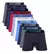 Kit com 10 cuecas Boxer Microfibra Adulto - comprar online