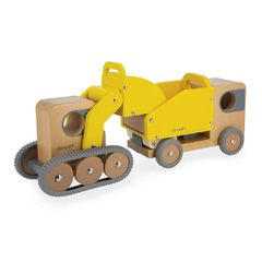 Camión volqueta y excavadora - Laria Kids
