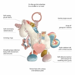 Colgante peluche con actividades Unicornio - comprar en línea