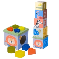 Cubos apilables con encastre - Savannah
