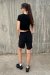 Baby Tee Trimming Black - tienda online