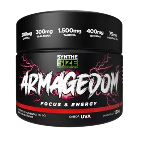 PRÉ TREINO - ARMAGEDOM - 150g
