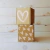 Caja bolsa corazon, con manija de seda - comprar online