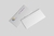 500 Envelopes Ofício Branco Personalizados - 114x229 na internet
