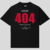 Camiseta Oversized Streetwear Off-Y Error 404