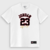 Camiseta Oversized Streetwear Black 23 White - comprar online