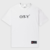 Camiseta Streetwear Off-Y Clean Cut Logo White - comprar online