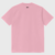 Camiseta Oversized Streetwear Off-Y College logo Rosa na internet