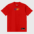 Camiseta Oversized Streetwear Off-Y Colorful New York Red
