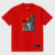 Camiseta Oversized Streetwear Off-Y Fire Red