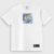 Camiseta Oversized Streetwear Off-Y Guardian Angel II White