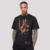 Camiseta Oversized Streetwear Off-Y Oriental Fish