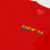 Camiseta Oversized Streetwear Off-Y Red Color Logo - comprar online