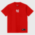 Camiseta Oversized Streetwear Off-Y Red NY - comprar online