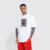 Camiseta Oversized Streetwear Off-Y Tupac White