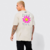 Camiseta Oversized Streetwear Psycho na internet