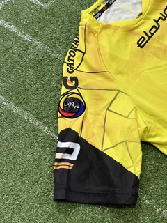 Camiseta usada en juego Fuerza Amarilla M Rolón - Camisetas HinchadasAR
