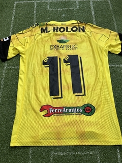 Camiseta usada en juego Fuerza Amarilla M Rolón