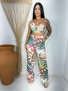 conjunto calça + top MARCELLA