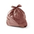 SACO DE LIXO MARROM 60L 63X70X0,07 C/100 UN